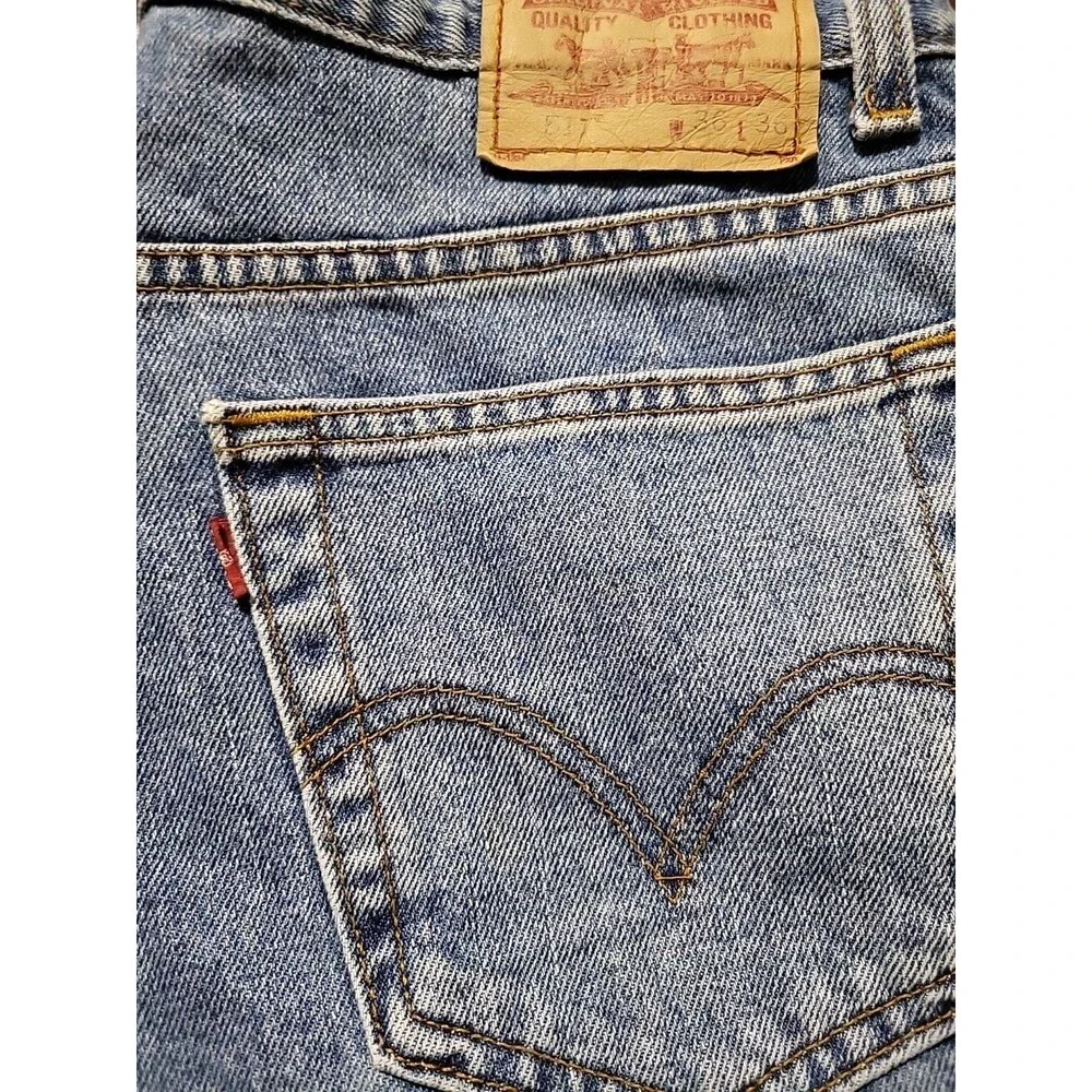 Levi's 517 Boot Cut Light Denim Jeans Men Size 36 x 36